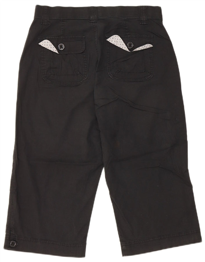 Lee Womens Bermuda Shorts US 6 Medium W28  Black Cotton