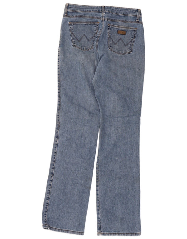 Jeans bootcut regolari da donna Wrangler W30 L32 cotone blu