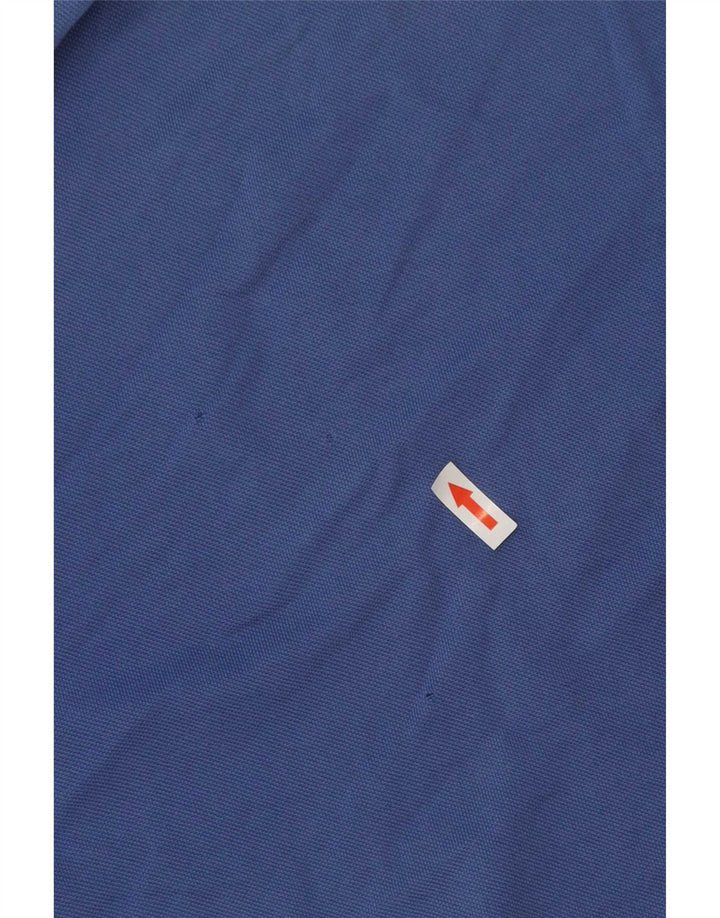 Sergio Tacchini Mens Polo Shirt Large Blue Cotton