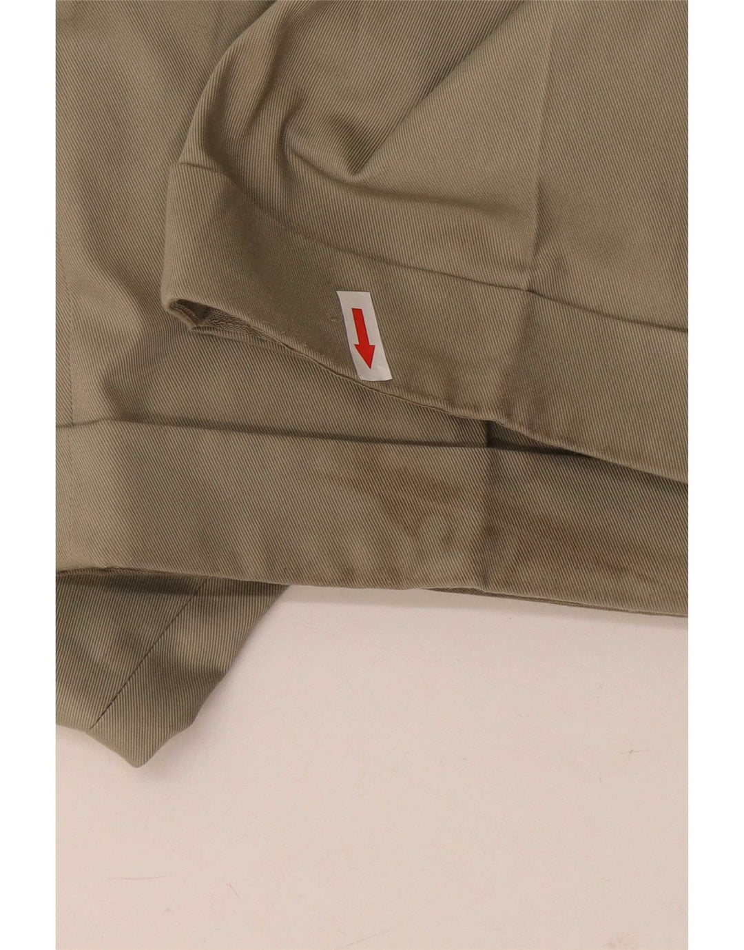 Marks & Spencer Mens Pegged Chino Trousers W34 L29 Grey Polyester