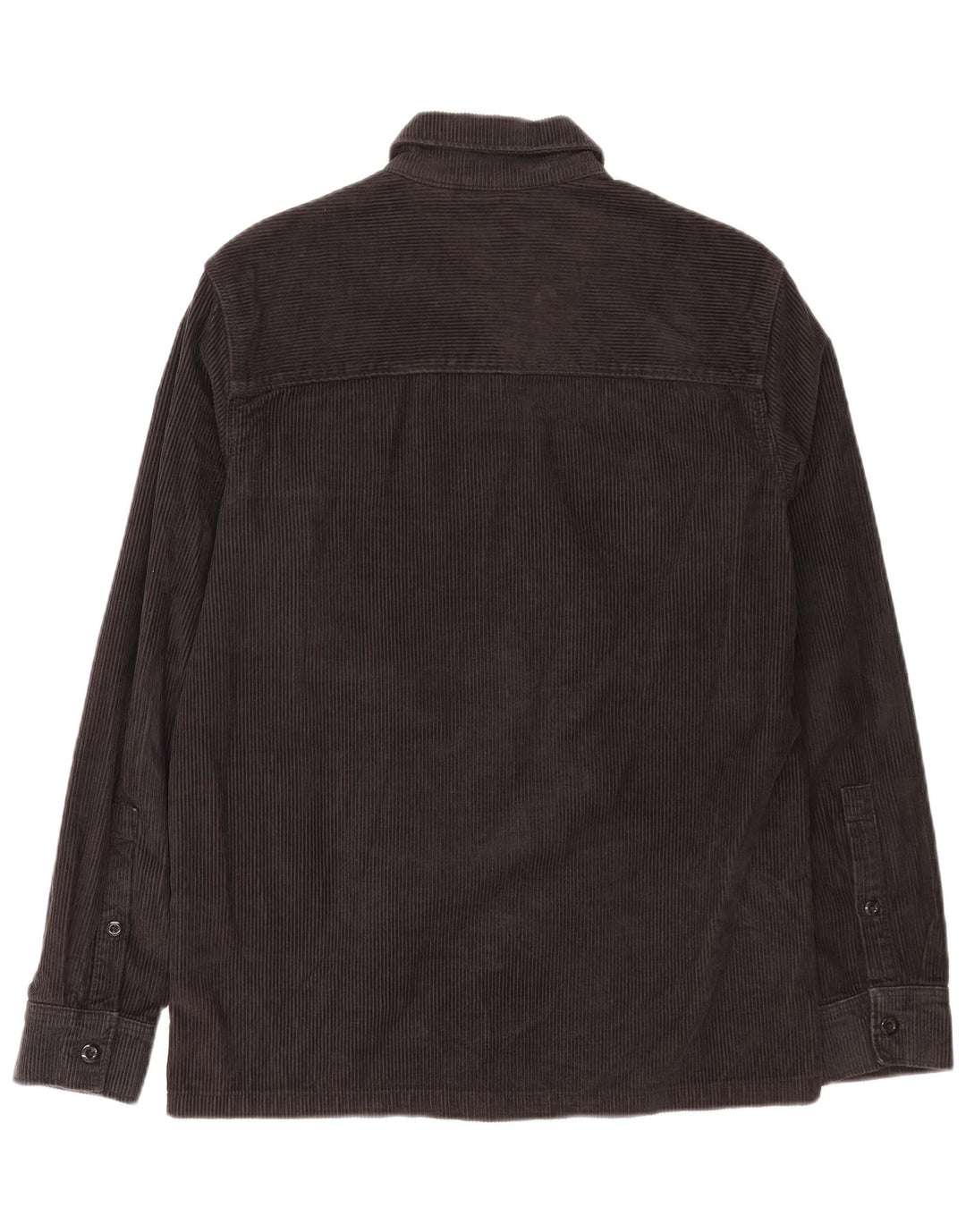 Dickies Mens Overshirt Corduroy Shirt Medium Navy Blue Cotton