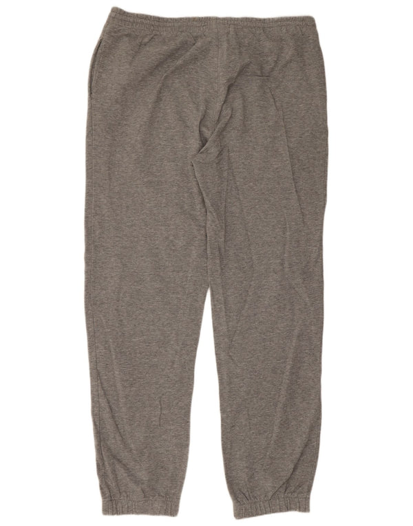 Kappa Mens Tracksuit Trousers Joggers XL Grey Flecked Cotton
