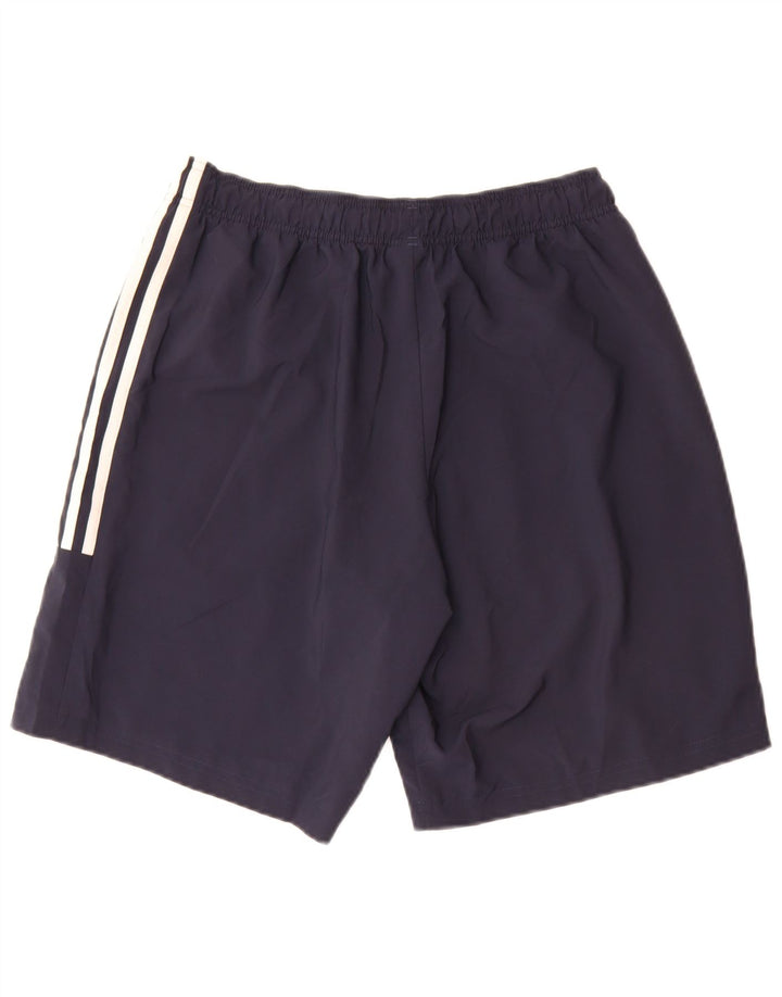 Adidas Short de sport pour homme Bleu marine moyen Polyester