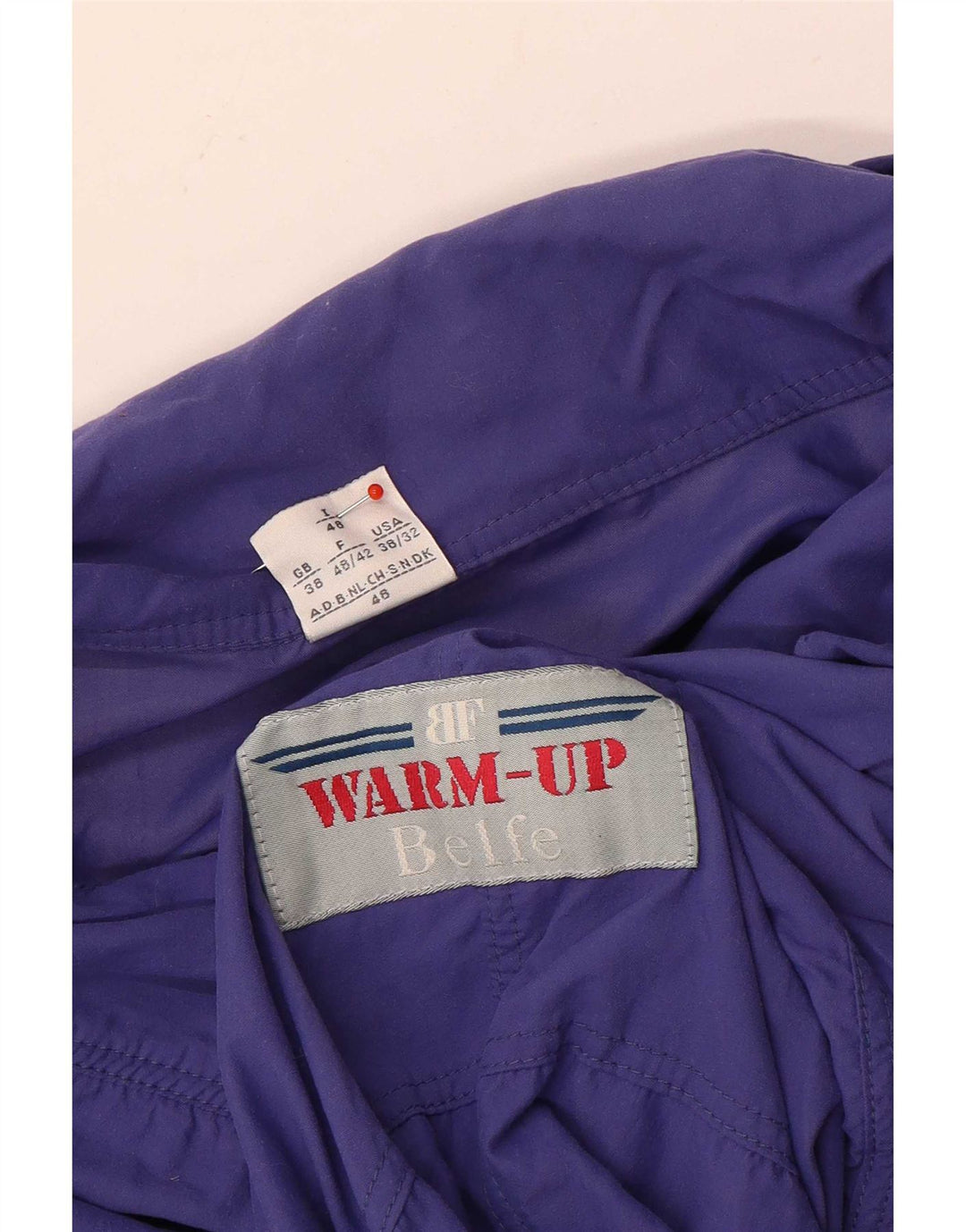 Belfe Mens Loose Fit Rain Jacket UK 38 Medium Purple