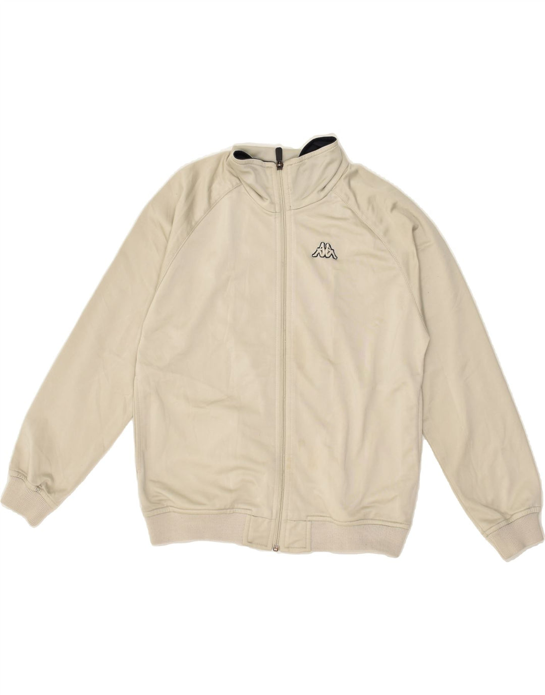 KAPPA Boys Tracksuit Top Jacket 9-10 Years Large Grey Polyester | Vintage Kappa | Thrift | Second-Hand Kappa | Used Clothing | Messina Hembry 