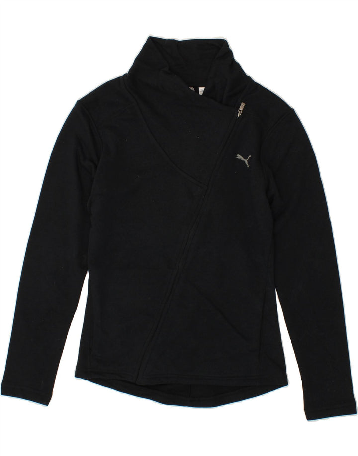 PUMA Chaqueta de chándal para mujer UK 10 Small Black