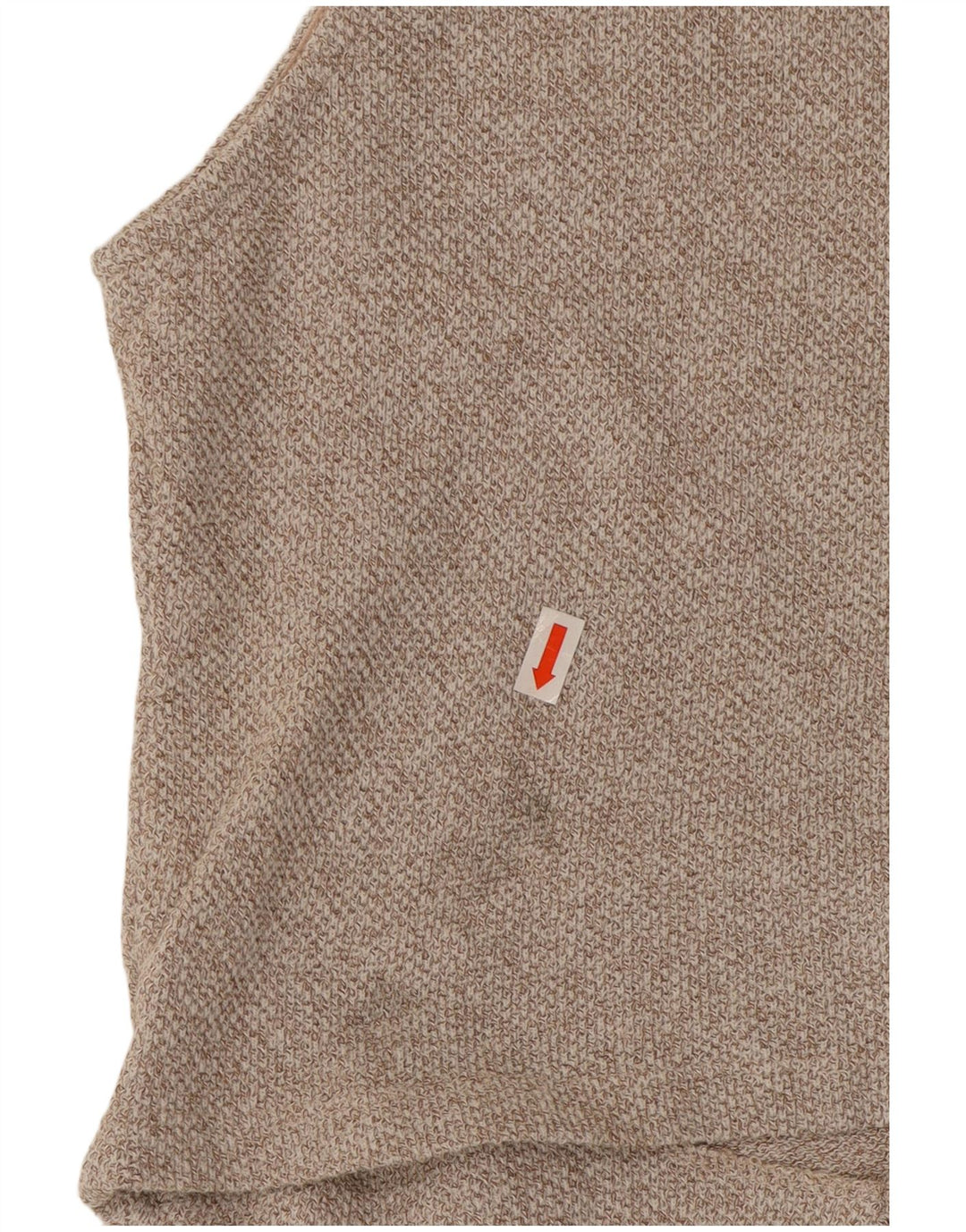ZARA Womens Waistcoat UK 16 Large Beige