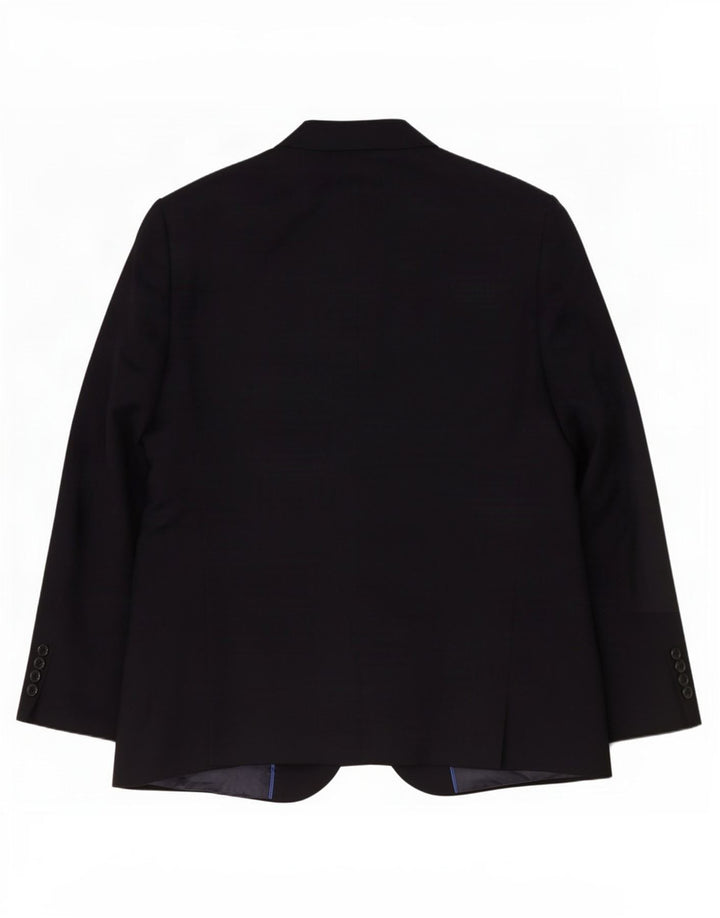 Marks & Spencer Veste blazer à 2 boutons pour homme UK 44 XL Bleu marine Polyester