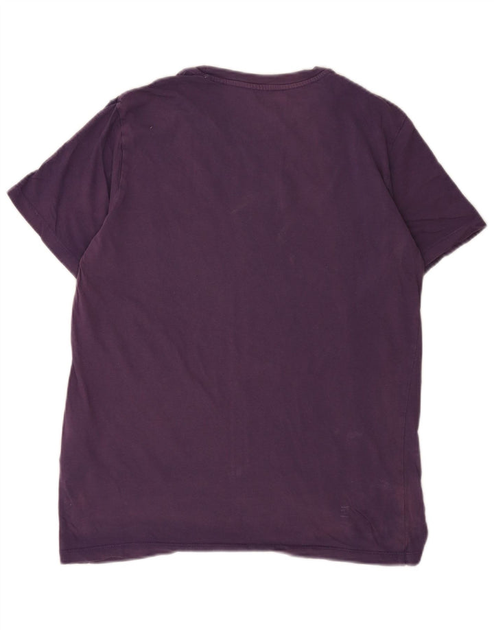 Levi's Herre grafisk T-shirt Top Medium Lilla Bomuld