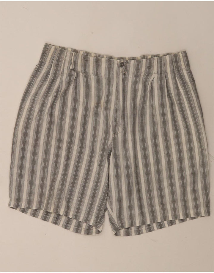 POP 84 Chino Shorts til mænd W38 XL Gråstribet