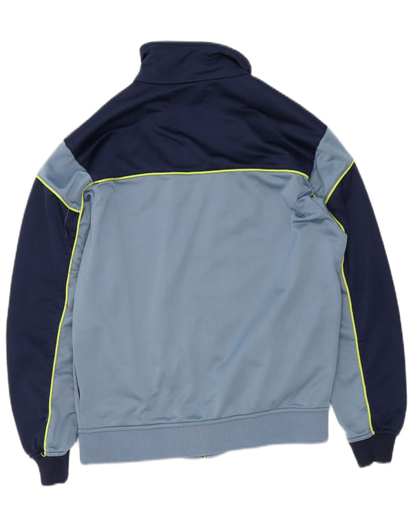 Giacca da tuta da uomo Kappa Small blu in poliestere color block
