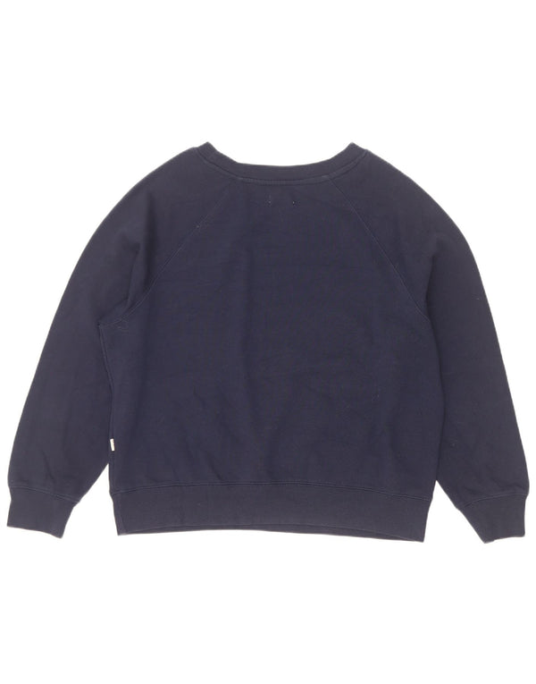 Γυναικείο γραφικό φούτερ Saltrock Jumper UK 12 Medium Navy Blue Cotton