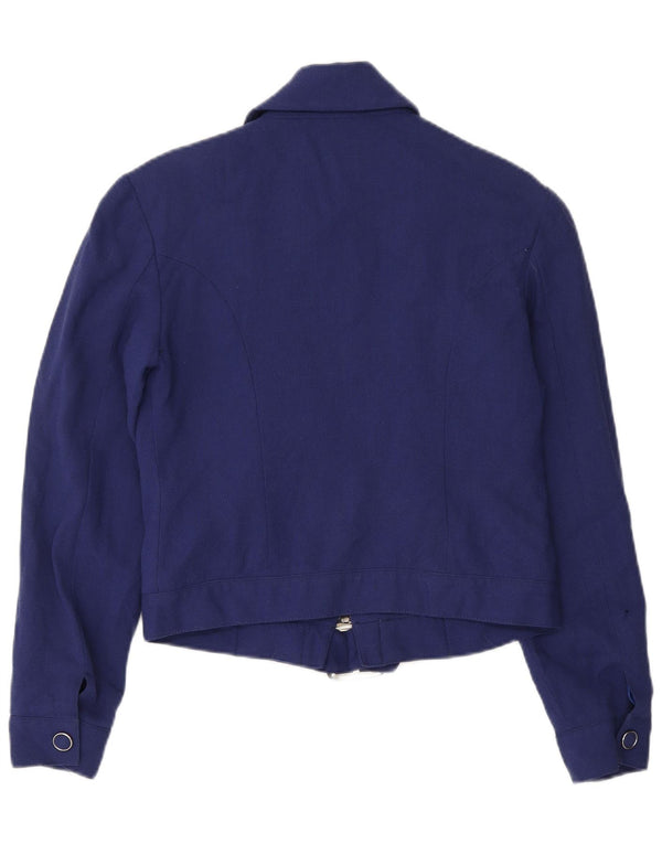 Magia Mujer Soho Bomber Jacket UK 10 Small Azul Marino