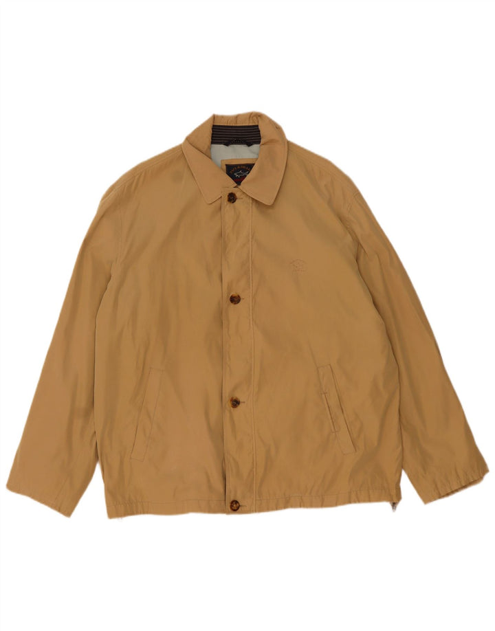 Paul & Shark Mens Bomber Jacket UK 42 XL Beige