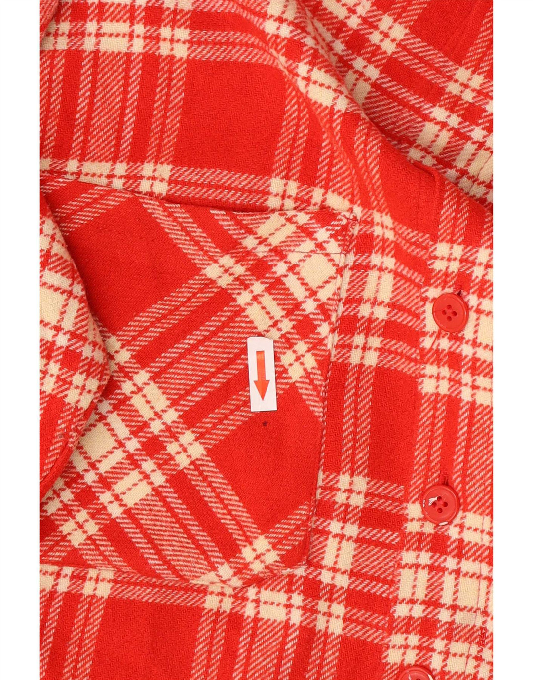 Rifle Chemise surchemise pour homme à carreaux rouges moyens en acrylique