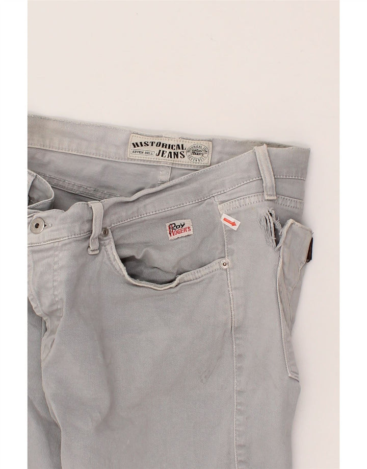 ROY ROGERS Womens Straight Jeans W36 L30 Grey Cotton Vintage Roy Rogers and Second-Hand Roy Rogers from Messina Hembry 