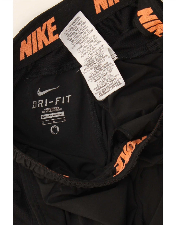 Nike Herre Dri Fit Sportshorts Medium Sort Colourblock Polyester