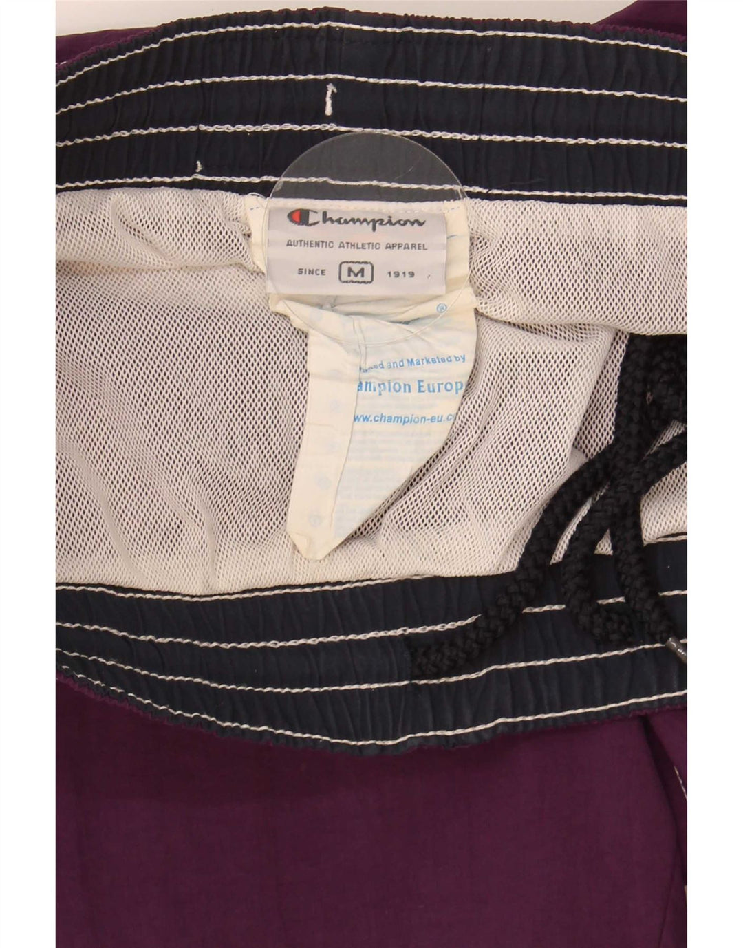 Champion Womens Swimming Shorts Medium Purple Polyamide