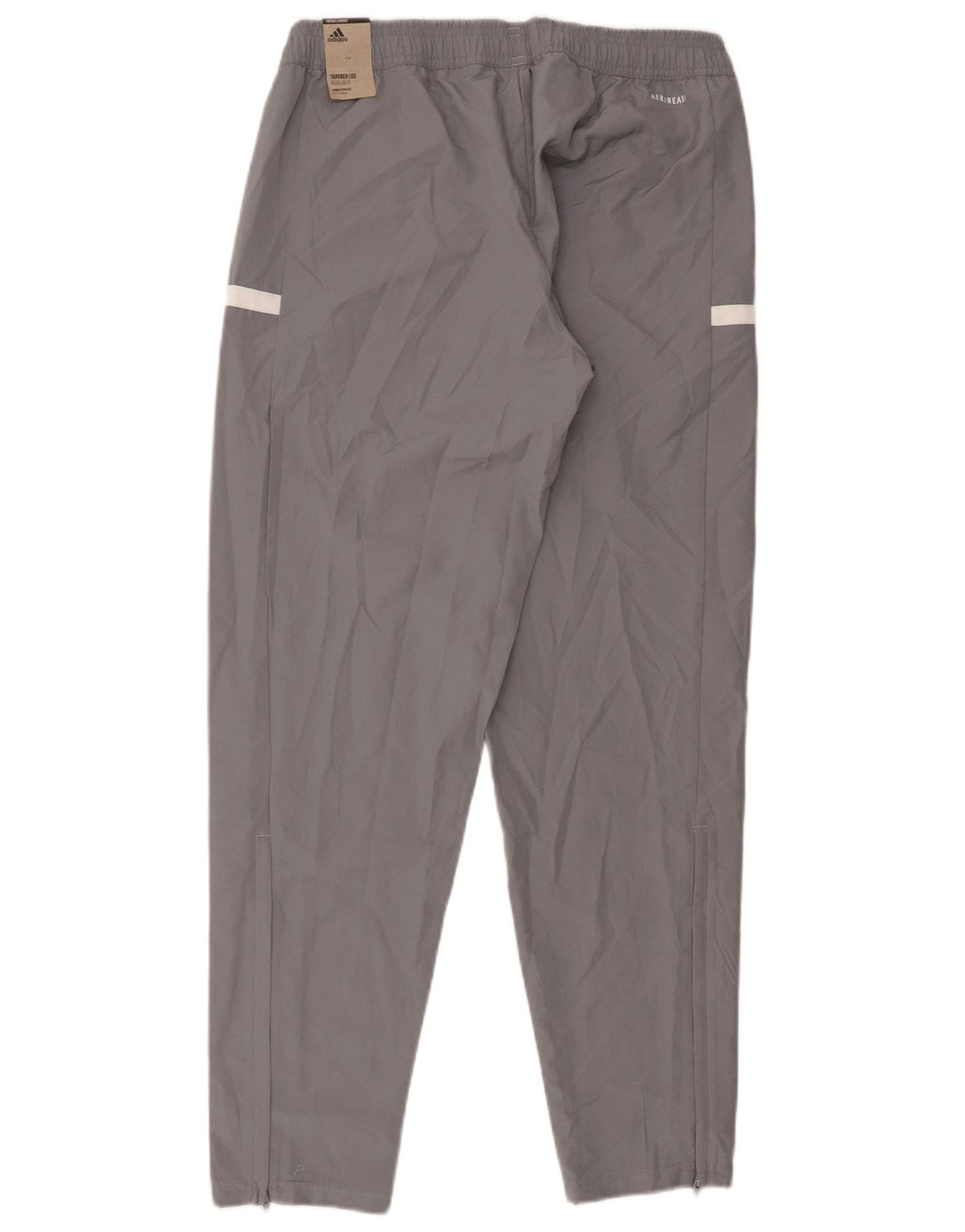Adidas Damen Graphic Trainingshose UK 12/14 Mittelgraues Polyester