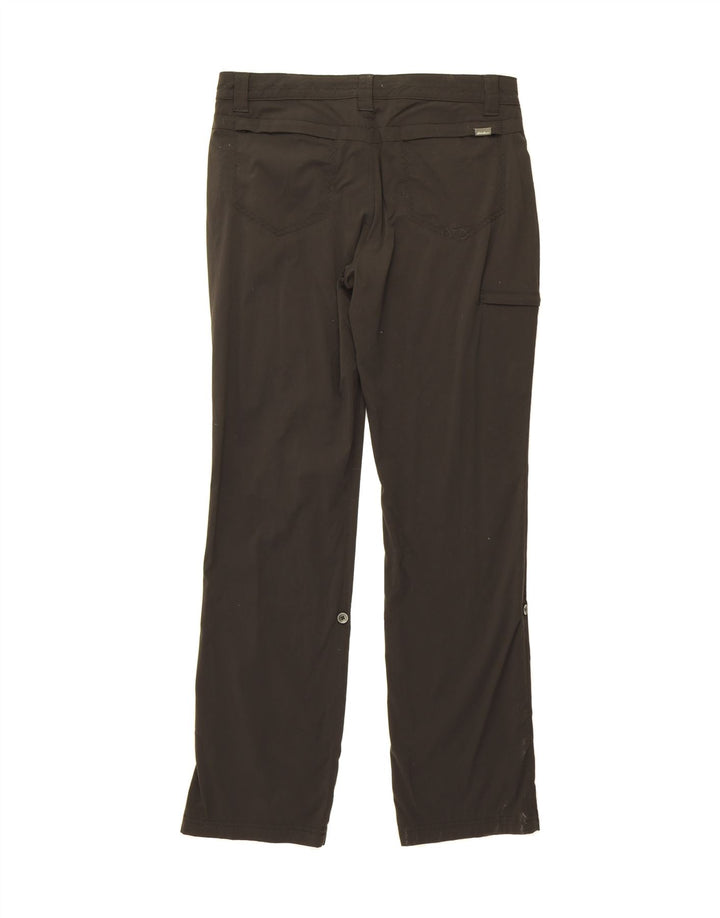 EDDIE BAUER Womens Straight Cargo Trousers US 8 Medium W32 L30 Grey Nylon Vintage Eddie Bauer and Second-Hand Eddie Bauer from Messina Hembry 