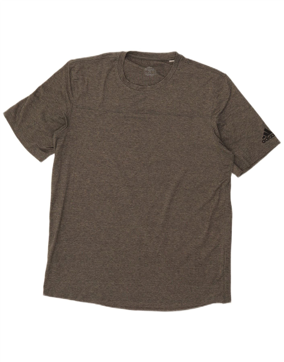 Adidas Herre Aeroready T-Shirt Top Stor Grå Polyester