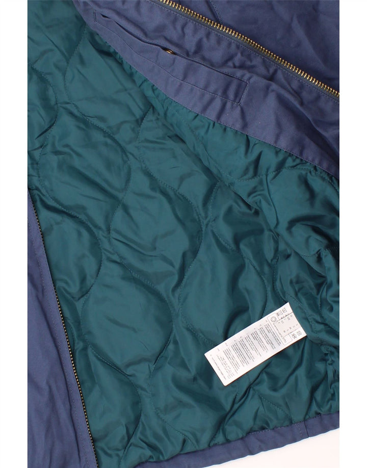 ESPRIT Mens Bomber Jacket UK 36 Small Blue Polyester Vintage Esprit and Second-Hand Esprit from Messina Hembry 