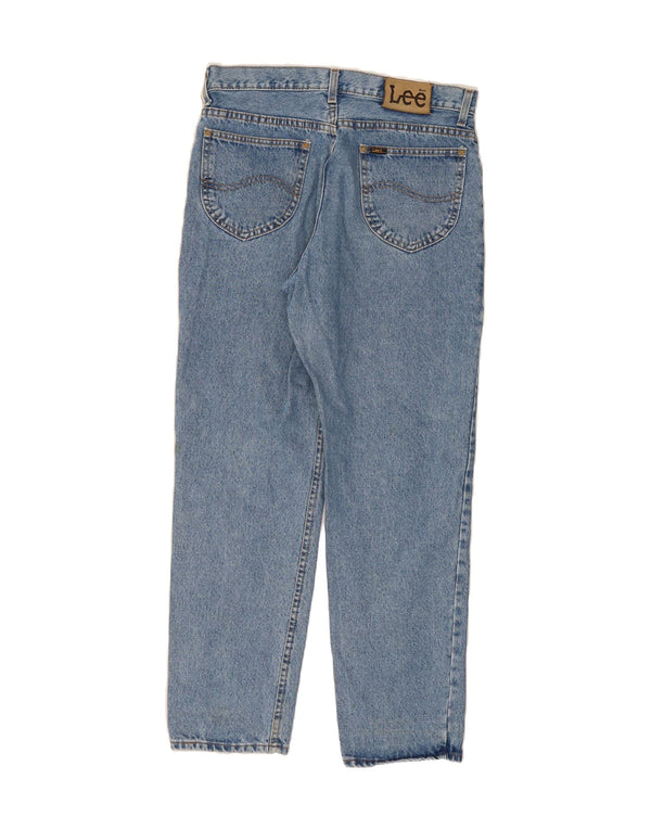 LEE Mens Tapered Jeans  W34 L30 Blue Cotton