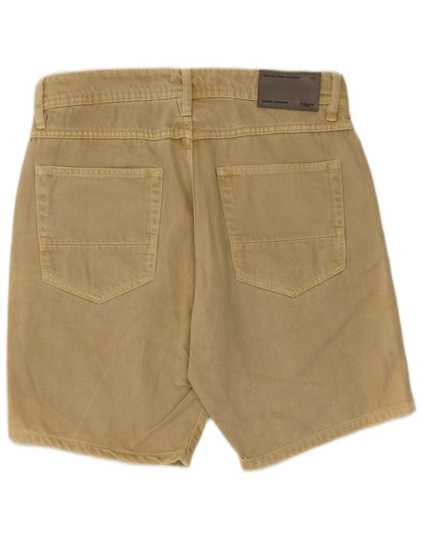 Мужские джинсовые шорты Zara EU 40 Medium W31 Бежевые, хлопок