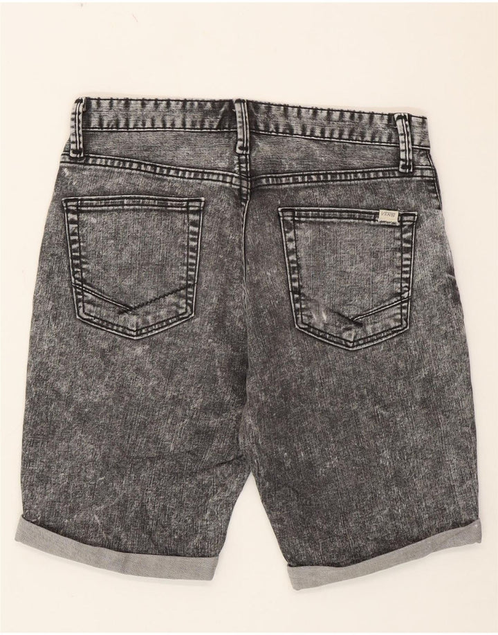 Vans Womens Acid Wash Denim Shorts W28 Medium Grey