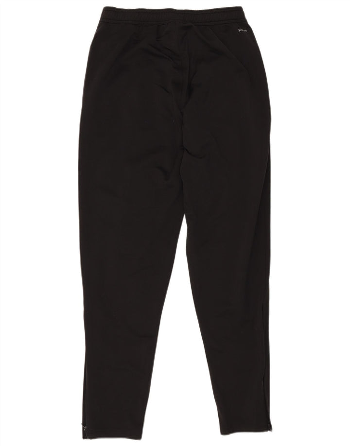 Pantaloni da tuta Adidas Climalite da uomo piccoli in poliestere nero