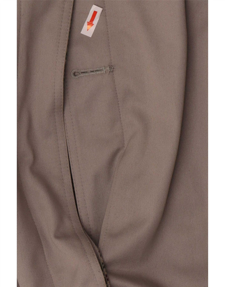 Carol Womens Vendbar Overfrakke IT 48 XL Grå Polyester