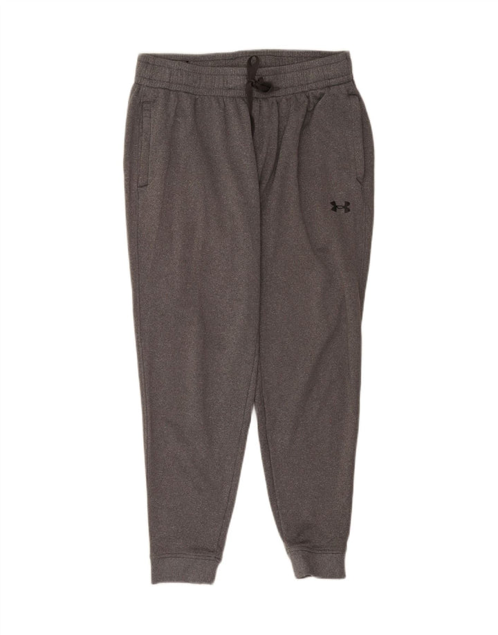 UNDER ARMOUR Womens Tracksuit Trousers Joggers UK 14 Large Grey Polyester Vintage Under Armour and Second-Hand Under Armour from Messina Hembry 