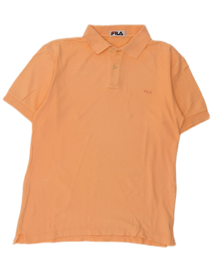 Camisa polo masculina Fila IT 48 rosa médio