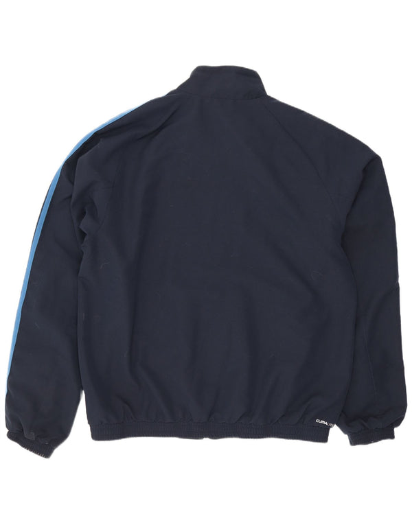 Adidas Mens Clima 365 Tracksuit Top Jacket Large Navy Blue Polyester Sports