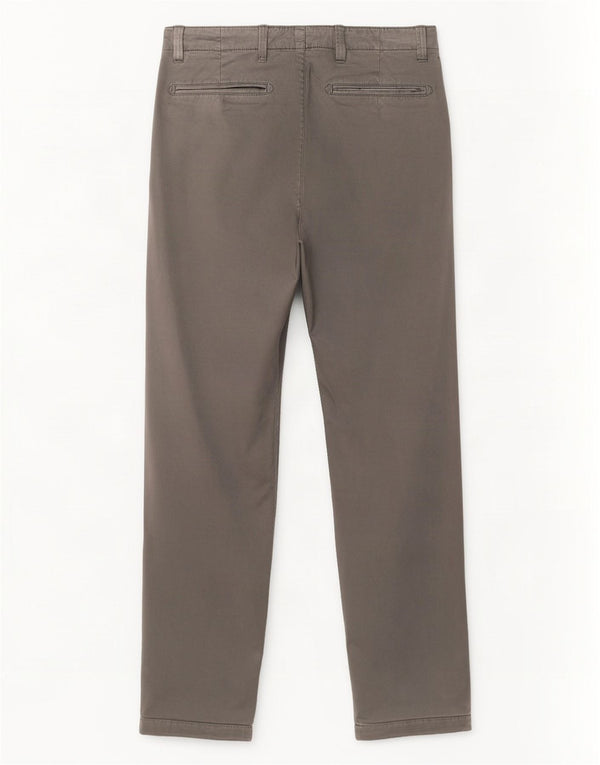 Tommy Hilfiger Pantalon Chino Slim Homme W32 L32 Gris Coton