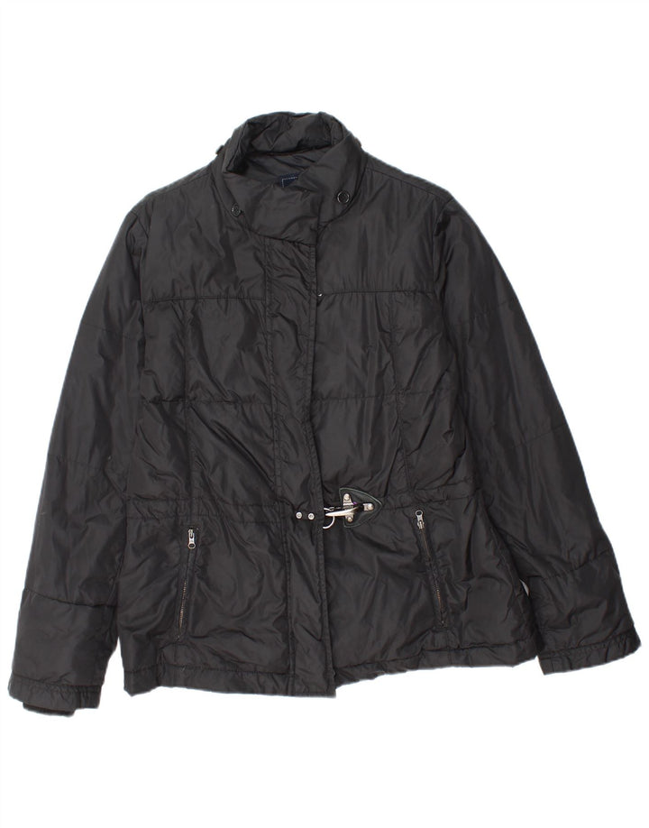 Fay Womens Padded Jacket UK 14 Medium Black