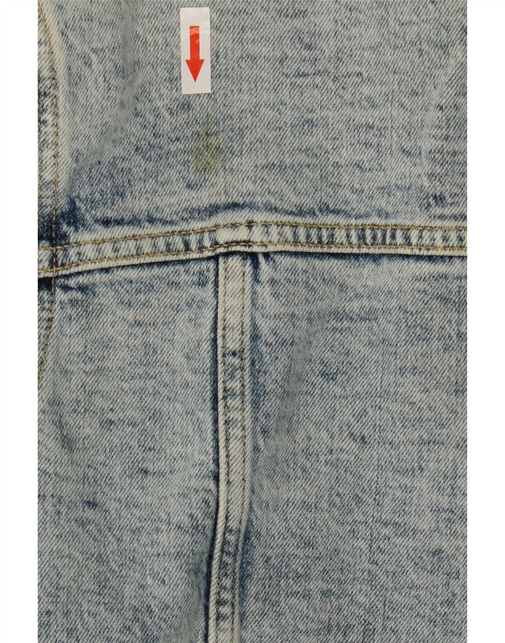 Fat Face Womens Denim Jacket UK 18 XL Blue Cotton