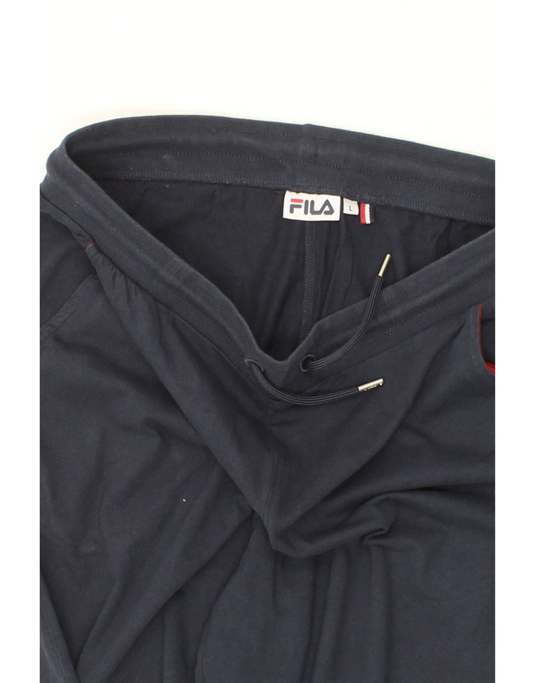 FILA Mens Tracksuit Trousers Large  Navy Blue Cotton Vintage Fila and Second-Hand Fila from Messina Hembry 