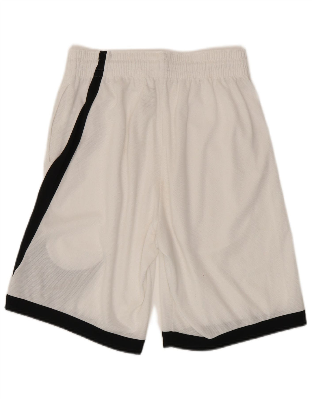 Nike Herren Dri Fit Sportshorts, Größe S, Weiß, Farbblock-Polyester