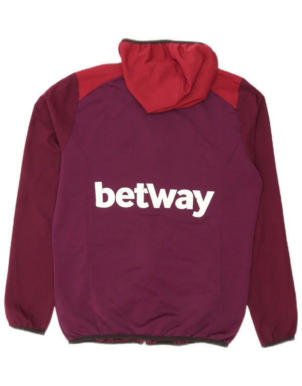 Umbro Herre West Ham United F.C Hættetrøje med lynlås Medium Burgundy Sports
