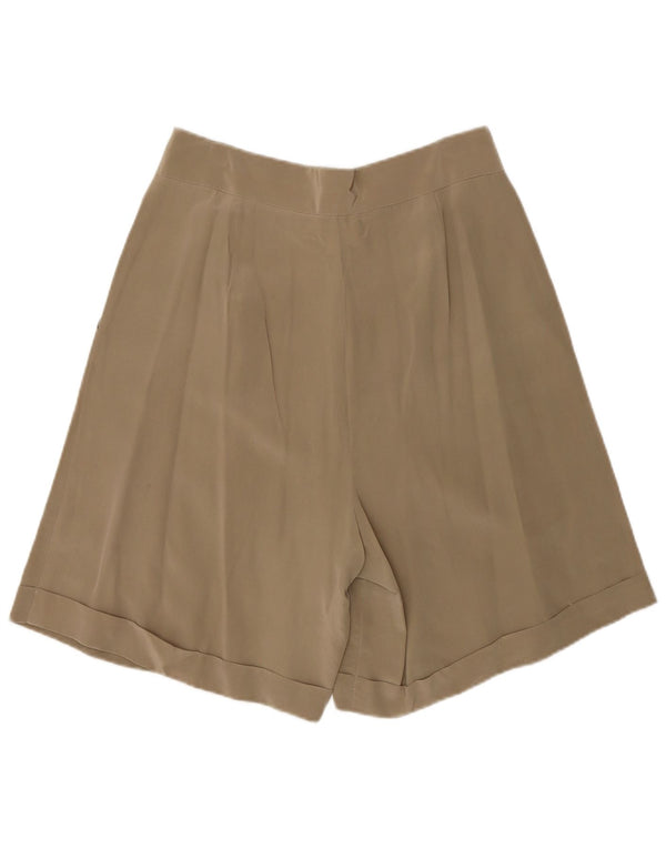 Andrea Mare Short décontracté taille haute pour femme IT 46 Large W30 Marron