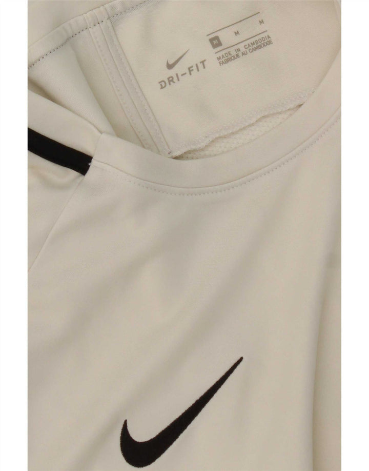 Nike Herre Dri Fit T-shirt Top Medium White