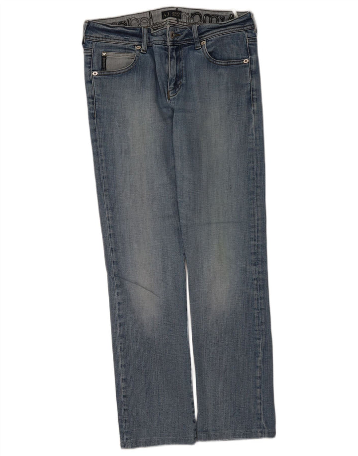 Armani Womens Slim Jeans W27 L30 Blue