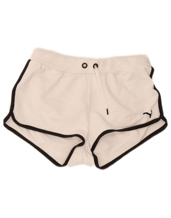 Puma sportsshorts til kvinder UK 10 Small White