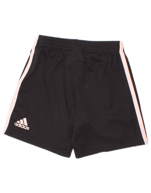 Αθλητικό σορτς Adidas Boys Manchester United 4-5 ετών μαύρο πολυεστέρα