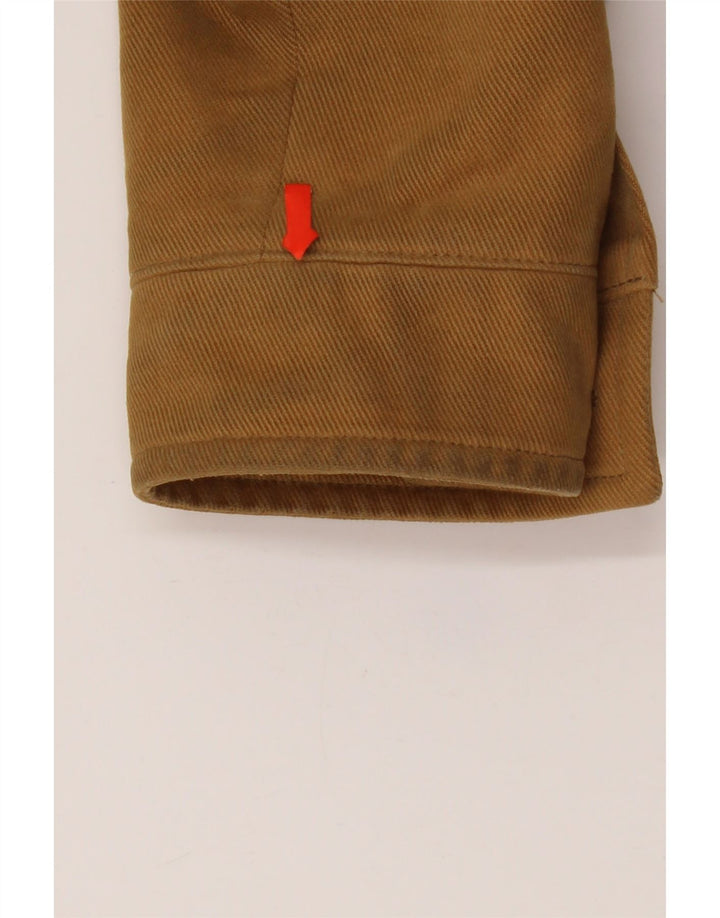 CAMEL ACTIVE Herren Bomberjacke IT 50 Große braune Baumwolle