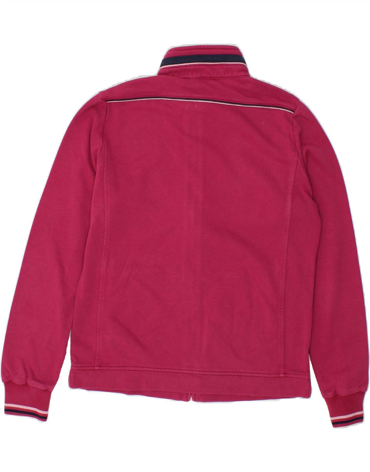 CHAMPION Womens Tracksuit Top Jacket UK 14 Medium Pink Cotton Vintage Champion and Second-Hand Champion from Messina Hembry 