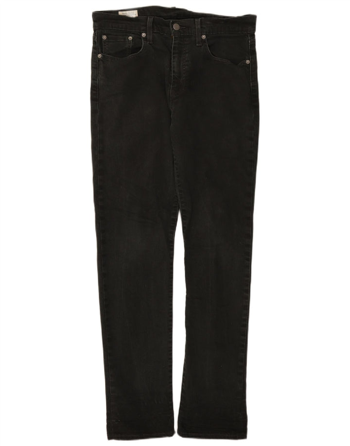 Jeans slim da uomo Levi's W30 L32 cotone nero