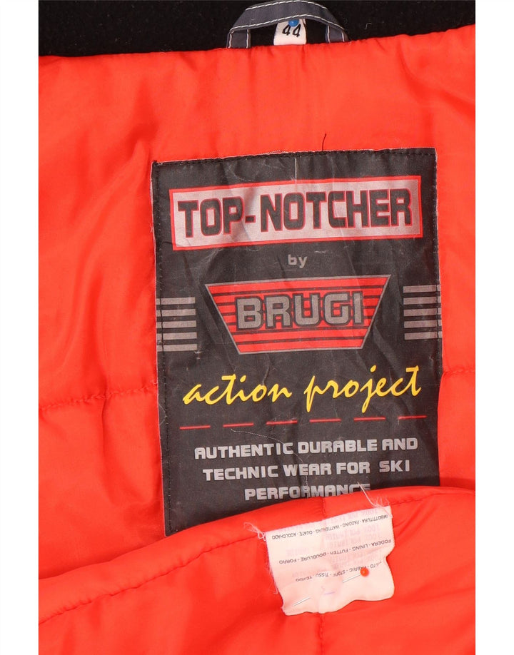 Brugi Mens Ski Jacket UK 44 2XL Red Colourblock Polyamide