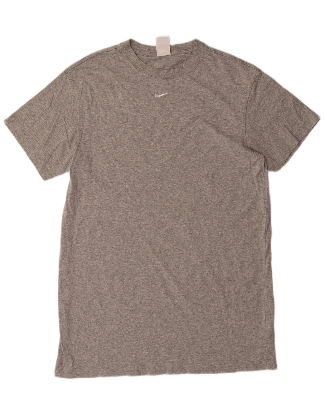 NIKE Mens T-Shirt Top Small Grey Cotton